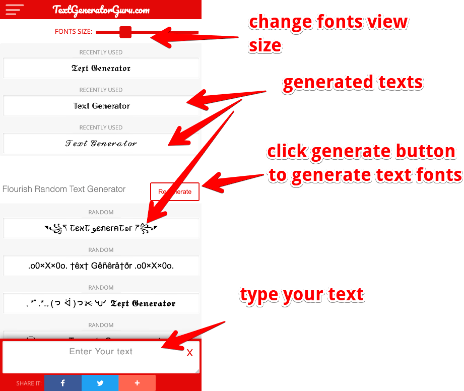 Text Generator Uses